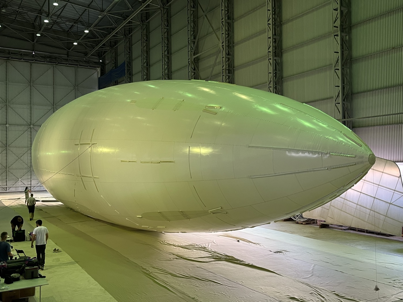 NOVA-2E envelope pressure test — view 3